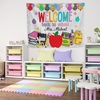 image:imageCHILLGEN Customized Classroom Tapestry Welcome Back To School Teacher Banner Hanger Teacher Tapestry with Name First Day of School Gifts for Playroom Classroom School Decor CLASS06CLASS05