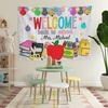 image:imageCHILLGEN Customized Classroom Tapestry Welcome Back To School Teacher Banner Hanger Teacher Tapestry with Name First Day of School Gifts for Playroom Classroom School Decor CLASS06CLASS05