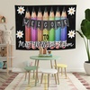 image:imageCHILLGEN Customized Classroom Tapestry Welcome Back To School Teacher Banner Hanger Teacher Tapestry with Name First Day of School Gifts for Playroom Classroom School Decor CLASS06CLASS03