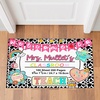 image:imageClassroom Welcome Doormat Custom Class Mat Classroom Door Mat Cute Composition Notebook Classroom Mat Doormat Clasroom Decor for Indoor Outdooor Teacher GiftsNotebookds05