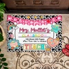 image:imageClassroom Welcome Doormat Custom Class Mat Classroom Door Mat Cute Composition Notebook Classroom Mat Doormat Clasroom Decor for Indoor Outdooor Teacher GiftsNotebookds05