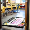 image:imageClassroom Welcome Doormat Custom Class Mat Classroom Door Mat Cute Composition Notebook Classroom Mat Doormat Clasroom Decor for Indoor Outdooor Teacher GiftsLovely Notebook
