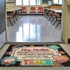 image:imageClassroom Welcome Doormat Custom Class Mat Classroom Door Mat Cute Composition Notebook Classroom Mat Doormat Clasroom Decor for Indoor Outdooor Teacher GiftsNotebookstyle01