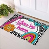 image:imageClassroom Welcome Doormat Custom Class Mat Classroom Door Mat Cute Composition Notebook Classroom Mat Doormat Clasroom Decor for Indoor Outdooor Teacher GiftsNotebookds02