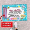 image:imageClassroom Welcome Doormat Custom Class Mat Classroom Door Mat Cute Composition Notebook Classroom Mat Doormat Clasroom Decor for Indoor Outdooor Teacher GiftsNotebookblue