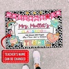 image:imageClassroom Welcome Doormat Custom Class Mat Classroom Door Mat Cute Composition Notebook Classroom Mat Doormat Clasroom Decor for Indoor Outdooor Teacher GiftsNotebookds05