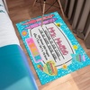 image:imageClassroom Welcome Doormat Custom Class Mat Classroom Door Mat Cute Composition Notebook Classroom Mat Doormat Clasroom Decor for Indoor Outdooor Teacher GiftsNotebookblue