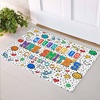 image:imageClassroom Welcome Doormat Custom Class Mat Classroom Door Mat Cute Composition Notebook Classroom Mat Doormat Clasroom Decor for Indoor Outdooor Teacher GiftsSmiley Face White