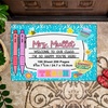 image:imageClassroom Welcome Doormat Custom Class Mat Classroom Door Mat Cute Composition Notebook Classroom Mat Doormat Clasroom Decor for Indoor Outdooor Teacher GiftsNotebookblue