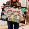 image:imageClassroom Welcome Doormat Custom Class Mat Classroom Door Mat Cute Composition Notebook Classroom Mat Doormat Clasroom Decor for Indoor Outdooor Teacher GiftsNotebookstyle01
