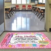 image:imageClassroom Welcome Doormat Custom Class Mat Classroom Door Mat Cute Composition Notebook Classroom Mat Doormat Clasroom Decor for Indoor Outdooor Teacher GiftsNotebookpink