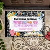 image:imageClassroom Welcome Doormat Custom Class Mat Classroom Door Mat Cute Composition Notebook Classroom Mat Doormat Clasroom Decor for Indoor Outdooor Teacher GiftsLovely Notebook