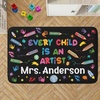 image:imageColorful Classroom Rug for Kids Handprints Area Rug School Rugs Classrooms 8x10 Handprint Soft Classroom Carpets Non Slip for Teen Kid Boy Girl Art Room Elemenrary Kindergarten Daycare HandTreeArtist02
