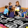 image:imageColorful Classroom Rug for Kids Handprints Area Rug School Rugs Classrooms 8x10 Handprint Soft Classroom Carpets Non Slip for Teen Kid Boy Girl Art Room Elemenrary Kindergarten Daycare HandTreeMindset