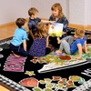 image:imageColorful Classroom Rug for Kids Handprints Area Rug School Rugs Classrooms 8x10 Handprint Soft Classroom Carpets Non Slip for Teen Kid Boy Girl Art Room Elemenrary Kindergarten Daycare HandTreeReading