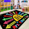 image:imageColorful Classroom Rug for Kids Handprints Area Rug School Rugs Classrooms 8x10 Handprint Soft Classroom Carpets Non Slip for Teen Kid Boy Girl Art Room Elemenrary Kindergarten Daycare HandTreeBe