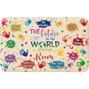 image:imageColorful Classroom Rug for Kids Handprints Area Rug School Rugs Classrooms 8x10 Handprint Soft Classroom Carpets Non Slip for Teen Kid Boy Girl Art Room Elemenrary Kindergarten Daycare HandTreeThe Future