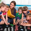 image:imageColorful Classroom Rug for Kids Handprints Area Rug School Rugs Classrooms 8x10 Handprint Soft Classroom Carpets Non Slip for Teen Kid Boy Girl Art Room Elemenrary Kindergarten Daycare HandTreeHandtree