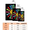 image:imageColorful Classroom Rug for Kids Handprints Area Rug School Rugs Classrooms 8x10 Handprint Soft Classroom Carpets Non Slip for Teen Kid Boy Girl Art Room Elemenrary Kindergarten Daycare HandTreeBe