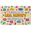 image:imageColorful Classroom Rug for Kids Handprints Area Rug School Rugs Classrooms 8x10 Handprint Soft Classroom Carpets Non Slip for Teen Kid Boy Girl Art Room Elemenrary Kindergarten Daycare HandTreeHandprints