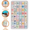 image:imageCore Vocabulary Rug Communication Rugs for Kids Sped Classroom Rug Autism Carpet Speech Therapist Decor Classroom Carpet Back to School Mat for Kids Room Decor STYLE4 Small 3x5 feet