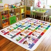 image:imageCore Vocabulary Rug Communication Rugs for Kids Sped Classroom Rug Autism Carpet Speech Therapist Decor Classroom Carpet Back to School Mat for Kids Room Decor STYLEDS03 Small 3x5 feet
