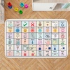 image:imageCore Vocabulary Rug Communication Rugs for Kids Sped Classroom Rug Autism Carpet Speech Therapist Decor Classroom Carpet Back to School Mat for Kids Room Decor STYLE4 Small 3x5 feet