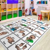 image:imageCore Vocabulary Rug Communication Rugs for Kids Sped Classroom Rug Autism Carpet Speech Therapist Decor STYLEDS01 Size XSmall 2x3 feetStyle5