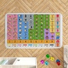 image:imageCore Vocabulary Rug Communication Rugs for Kids Sped Classroom Rug Autism Carpet Speech Therapist Decor STYLEDS01 Size XSmall 2x3 feetStyleds01