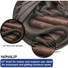 image:imageCustom 3D Effect Dragon Round Rug Personalized 3D Printed Dragon Book Lovers Library Optical Illusion Rug NonSlip Carpet for Bedroom Living Room Birthday Gifts D8D17