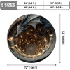 image:imageCustom 3D Effect Dragon Round Rug Personalized 3D Printed Dragon Book Lovers Library Optical Illusion Rug NonSlip Carpet for Bedroom Living Room Birthday Gifts D8D9
