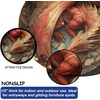 image:imageCustom 3D Effect Dragon Round Rug Personalized 3D Printed Dragon Book Lovers Library Optical Illusion Rug NonSlip Carpet for Bedroom Living Room Birthday Gifts D8D7