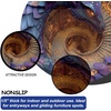 image:imageCustom 3D Printed Dragon Round Rug Personalized 3D Effect Dragon Book Lover Round Rug NonSlip Rugs Carpet for Bedroom Living Room Birthday D1