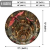 image:imageCustom 3D Printed Dragon Round Rug Personalized 3D Effect Dragon Book Lover Round Rug NonSlip Rugs Carpet for Bedroom Living Room Birthday D2