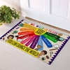 image:imageCustom Classroom Mat Back to School Doormat Classroom Welcome Mats Educational Door Rug Teacher Decor Outdoor School Rug Front Entry Floor Mat Teacher Appreciation Gift WelcomeYour Are