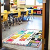 image:imageCustom Classroom Mat Back to School Doormat Classroom Welcome Mats Educational Door Rug Teacher Decor Outdoor School Rug Front Entry Floor Mat Teacher Appreciation Gift WelcomeSchool Bus