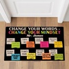 image:imageCustom Classroom Mat Back to School Doormat Classroom Welcome Mats Educational Door Rug Teacher Decor Outdoor School Rug Front Entry Floor Mat Teacher Appreciation Gift WelcomeChange