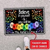 image:imageCustom Classroom Mat Back to School Doormat Classroom Welcome Mats Educational Door Rug Teacher Decor Outdoor School Rug Front Entry Floor Mat Teacher Appreciation Gift WelcomeBelieve