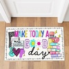image:imageCustom Classroom Mat Back to School Doormat Classroom Welcome Mats Educational Door Rug Teacher Decor Outdoor School Rug Front Entry Floor Mat Teacher Appreciation Gift WelcomeGood Day