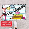 image:imageCustom Classroom Mat Back to School Doormat Classroom Welcome Mats Educational Door Rug Teacher Decor Outdoor School Rug Front Entry Floor Mat Teacher Appreciation Gift WelcomePaper