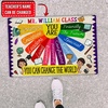 image:imageCustom Classroom Mat Back to School Doormat Classroom Welcome Mats Educational Door Rug Teacher Decor Outdoor School Rug Front Entry Floor Mat Teacher Appreciation Gift WelcomeYour Are