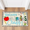 image:imageCustom Classroom Mat Back to School Doormat Classroom Welcome Mats Educational Door Rug Teacher Decor Outdoor School Rug Front Entry Floor Mat Teacher Appreciation Gift WelcomeWelcome