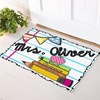 image:imageCustom Classroom Mat Back to School Doormat Classroom Welcome Mats Educational Door Rug Teacher Decor Outdoor School Rug Front Entry Floor Mat Teacher Appreciation Gift WelcomePaper