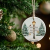 image:imageCustom Photo Ornament Photo Strip Ornament Personalized Photo Strip Christmas Ornament First Married Ornament 2Layered Wood Ornament Photo Frame Family Multi