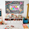 image:imageCustomize Classroom Tapestry Decor Custom Composition Notebook Welcome Teachers Name Classrooms Banner Custom Classroom Tapestries Welcome To My Class Wall Hanging Kindergarten Learning Design 1Design 8