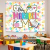 image:imageCustomize Classroom Tapestry Decor Custom Composition Notebook Welcome Teachers Name Classrooms Banner Custom Classroom Tapestries Welcome To My Class Wall Hanging Kindergarten Learning Design 1Design 7