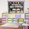 image:imageCustomize Classroom Tapestry Decor Custom Composition Notebook Welcome Teachers Name Classrooms Banner Custom Classroom Tapestries Welcome To My Class Wall Hanging Kindergarten Learning Design 117