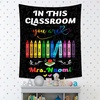 image:imageCustomize Classroom Tapestry Decor Custom Composition Notebook Welcome Teachers Name Classrooms Banner Custom Classroom Tapestries Welcome To My Class Wall Hanging Kindergarten Learning Design 1Design 6
