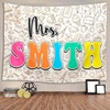 image:imageCustomize Classroom Tapestry Decor Custom Composition Notebook Welcome Teachers Name Classrooms Banner Custom Classroom Tapestries Welcome To My Class Wall Hanging Kindergarten Learning Design 1Design 10