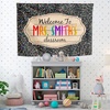 image:imageCustomize Classroom Tapestry Decor Custom Composition Notebook Welcome Teachers Name Classrooms Banner Custom Classroom Tapestries Welcome To My Class Wall Hanging Kindergarten Learning Design 1Design 11